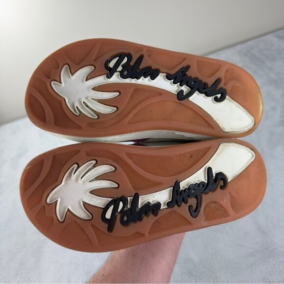 Palm Angels Snow Low Top Pink Suede Chunky Sneakers Women's Size 3 US/2 UK/36 EU - Picture 14 of 14